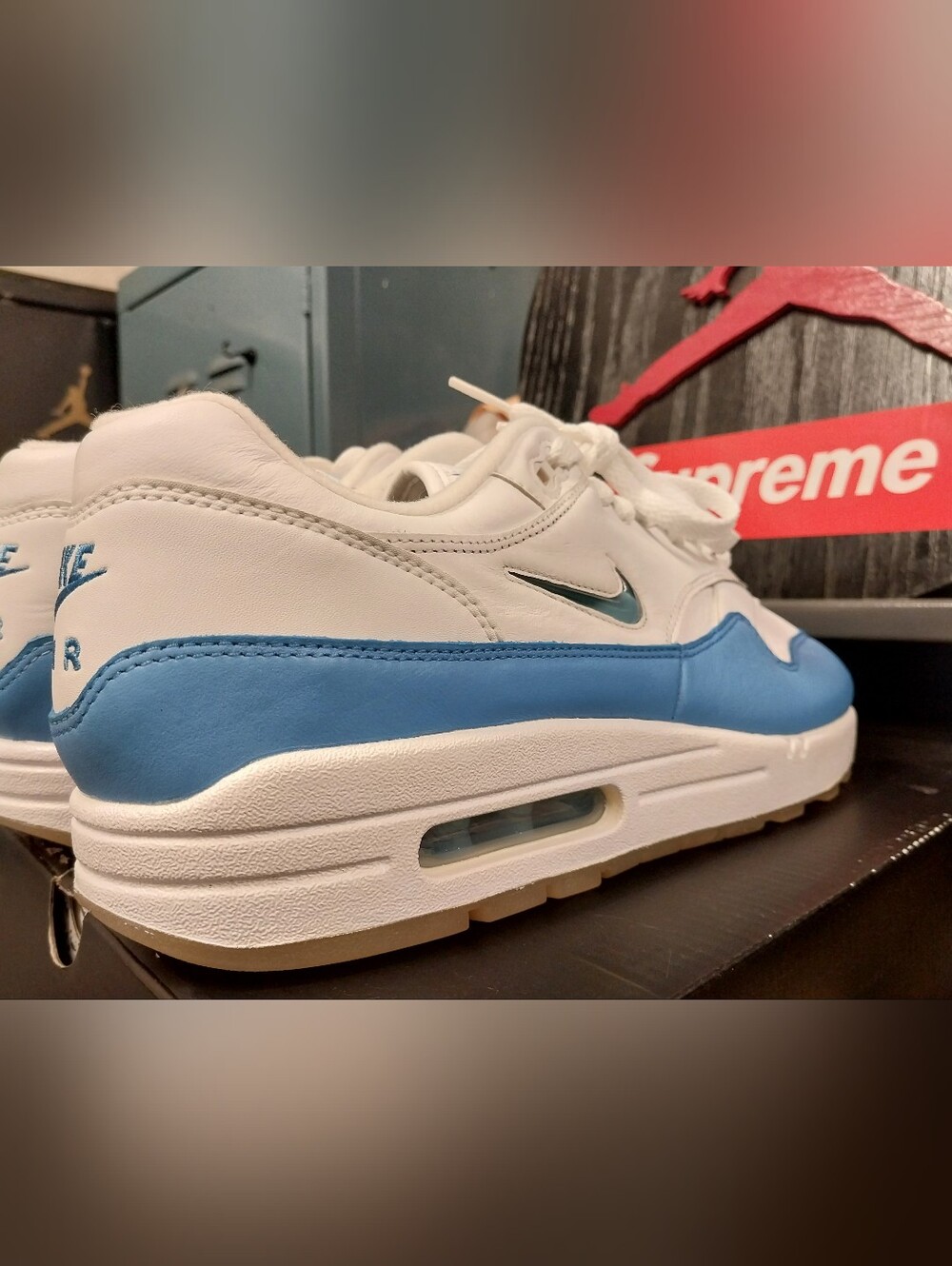 Nike Air Max 1 SC Jewel University Blue Size 11